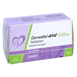 Carvedilol Atid 6,25 mg