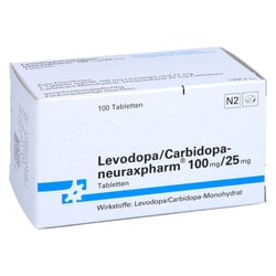 Levodopa/Carbidopa-neuraxpharm 100/25 mg