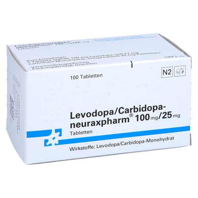 Levodopa/Carbidopa-neuraxpharm 100/25 mg