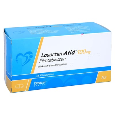 Losartan Atid 100 mg Produktbild 1