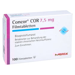 Concor COR 7,5 mg