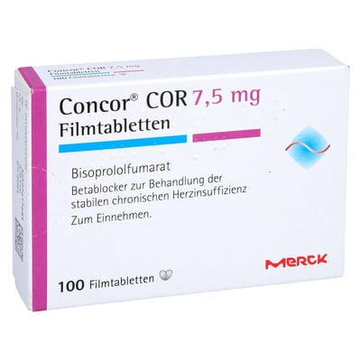 Concor COR 7,5 mg
