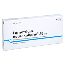 Lamotrigin-neuraxpharm 25 mg suspendierbare Tabletten