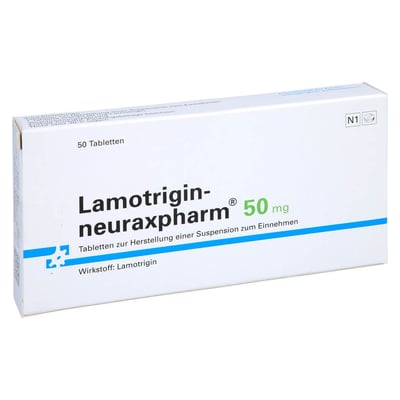 Lamotrigin-neuraxpharm 50 mg suspendierbare Tabletten
