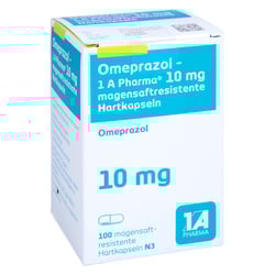 Omeprazol 10mg 1A Pharma magensaftresit.Hartkapsel