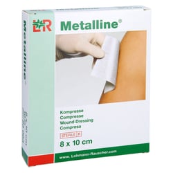 Metalline Kompressen 8x10 cm steril