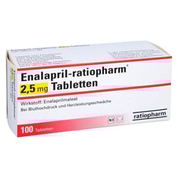 Enalapril-ratiopharm 2,5 mg