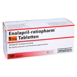 Enalapril-ratiopharm 5 mg