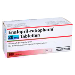 Enalapril-ratiopharm 20 mg