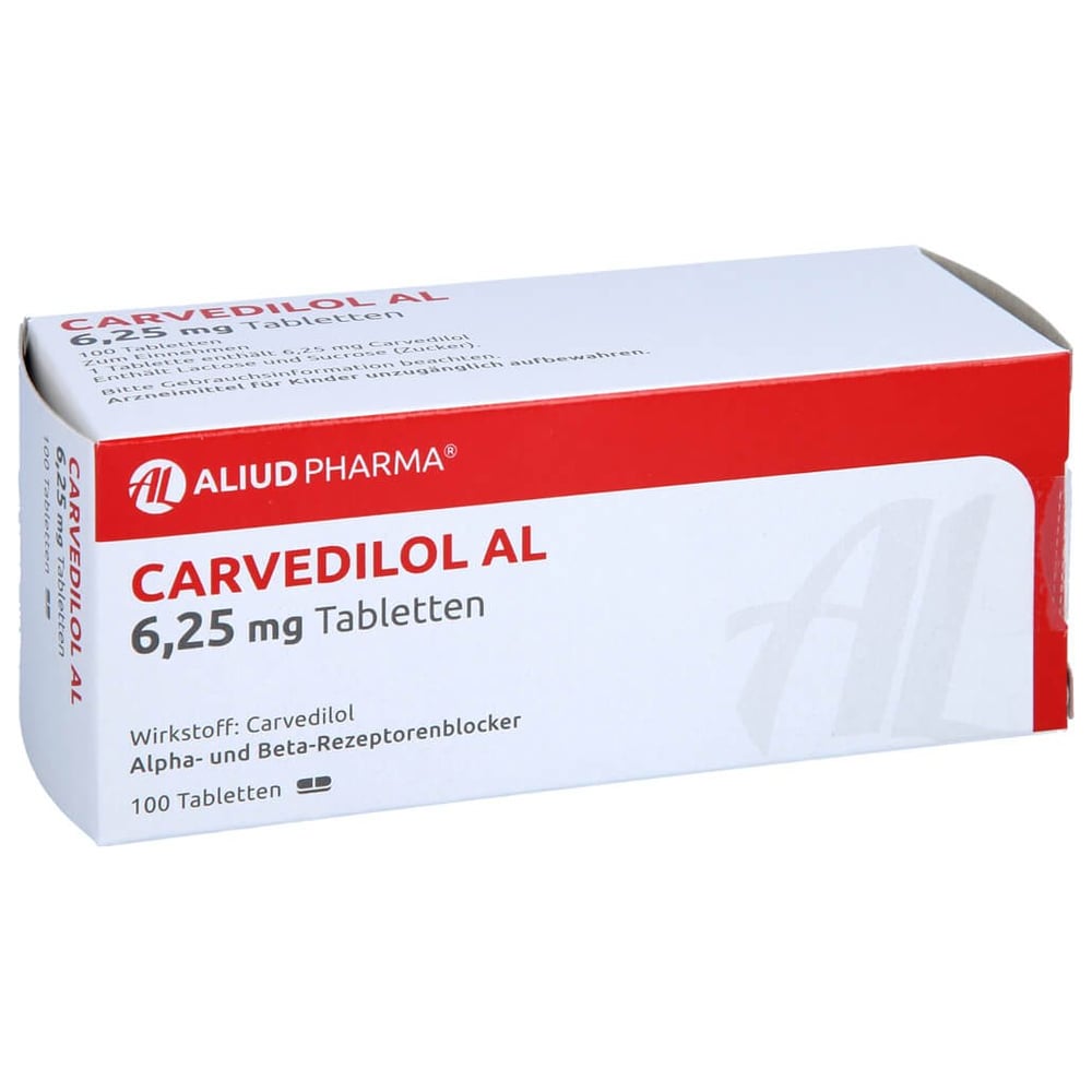 Carvedilol AL 6,25 mg