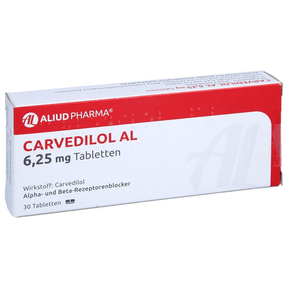 Carvedilol AL 6,25 mg
