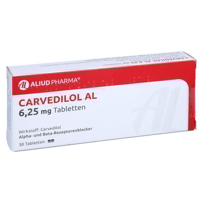 Carvedilol AL 6,25 mg