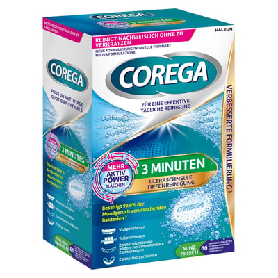 Corega Tabs 3 Minuten Produktbild 1