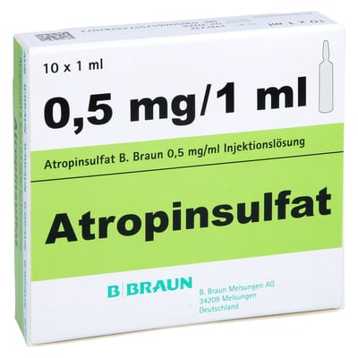 Atropinsulfat Br0,5 mg/ml G