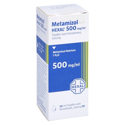 Metamizol HEXAL 500 mg/ml