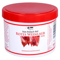 Rotes Weinlaub Gel