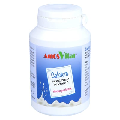 Calcium 200 mg+Vitamin C 30 mg Amosvital Produktbild 1