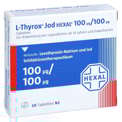 L-Thyrox Jod HEXAL 100 µg/100 µg