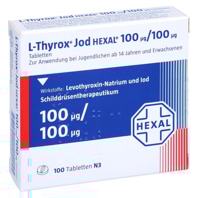 L-Thyrox Jod HEXAL 100 µg/100 µg