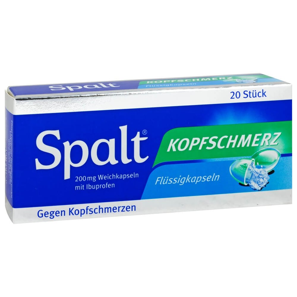 Spalt Kopfschmerz 200 mg Weichkapseln