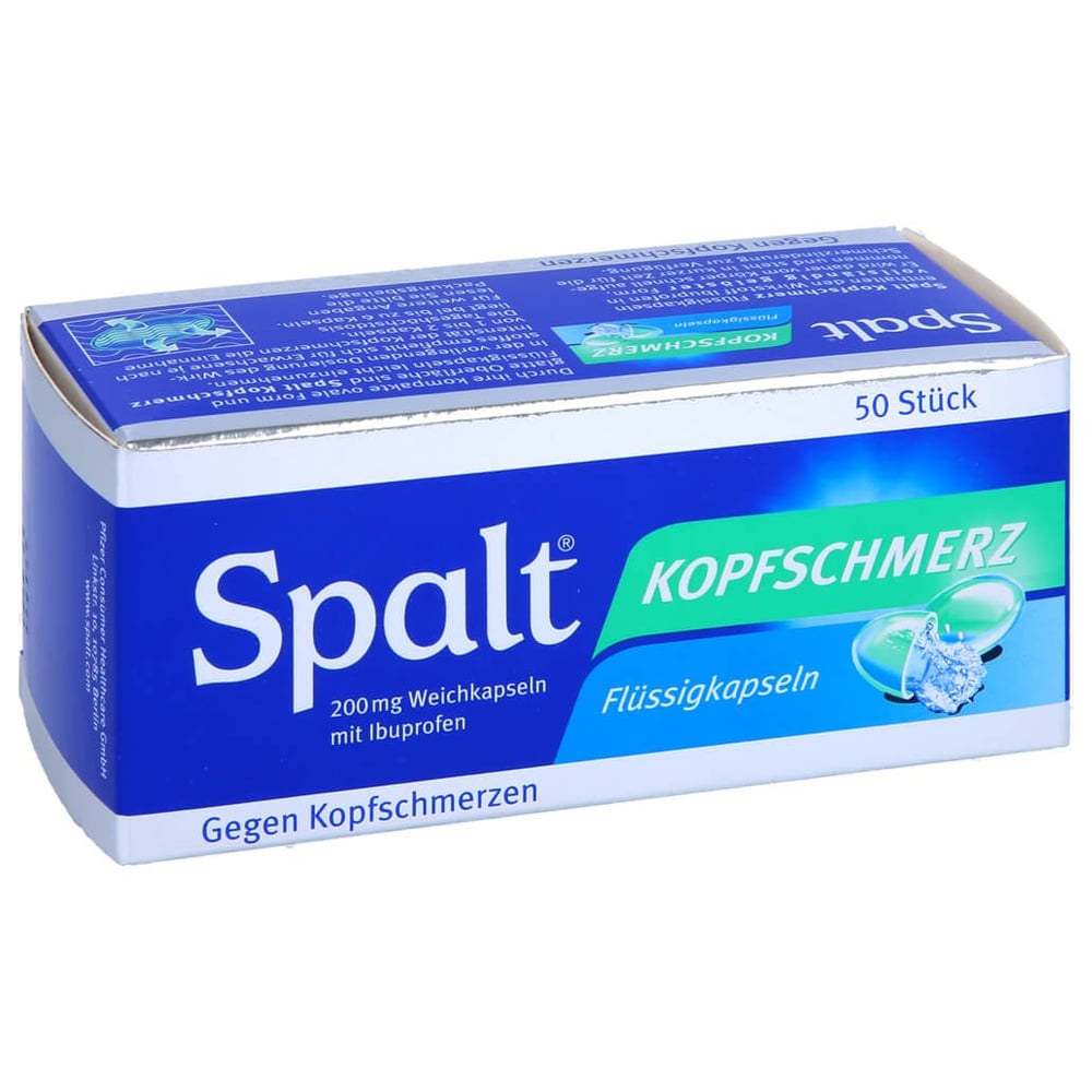 Spalt Kopfschmerz 200 mg Weichkapseln