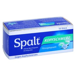 Spalt Kopfschmerz 200 mg Weichkapseln
