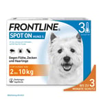 Frontline Spot On bei Hunden 2 - 10 kg
