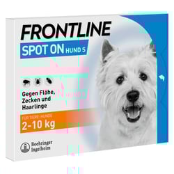 Frontline Spot On bei Hunden 2 - 10 kg
