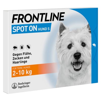 Frontline Spot On bei Hunden 2 - 10 kg