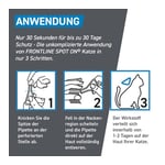 Frontline Spot On gegen Zecken und Flöhe bei Katzen Produktbild 4