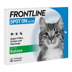 Frontline Spot On gegen Zecken und Flöhe bei Katzen Produktbild 1