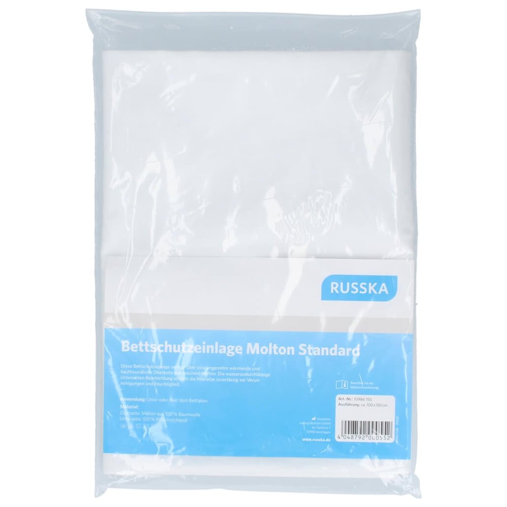Bettschutzeinlage Molton Standard 150x100cm