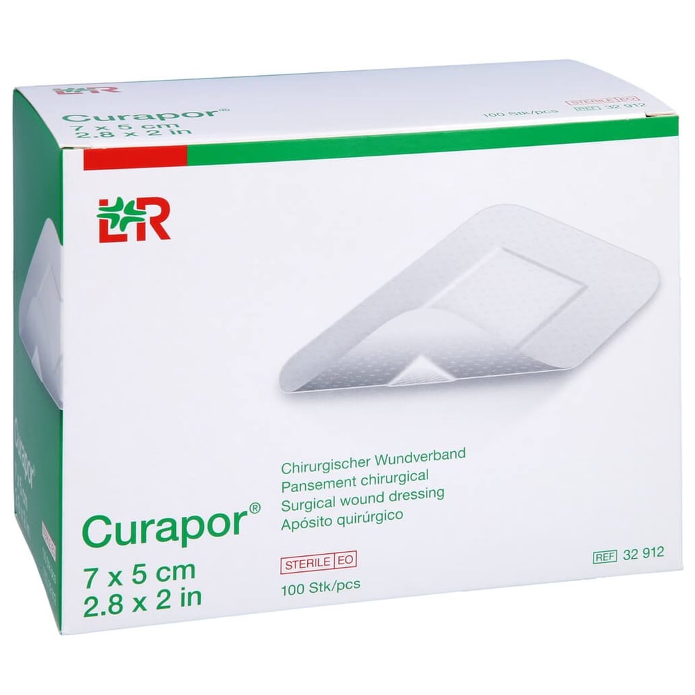 Curapor Wundverband steril 7x5cm