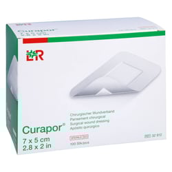 Curapor Wundverband steril 7x5cm