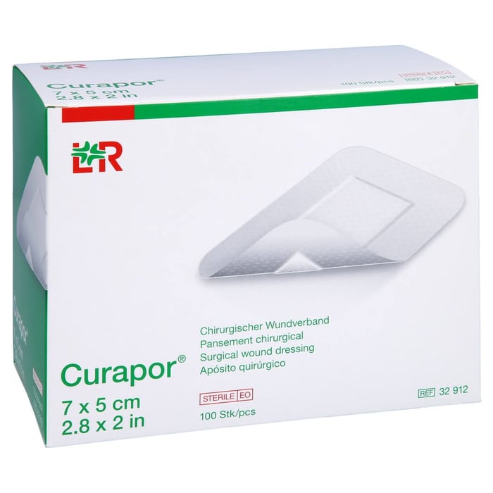 Curapor Wundverband steril 7x5cm
