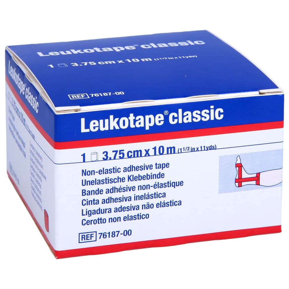 Leukotape Classic 3,75 cmx10 m rot