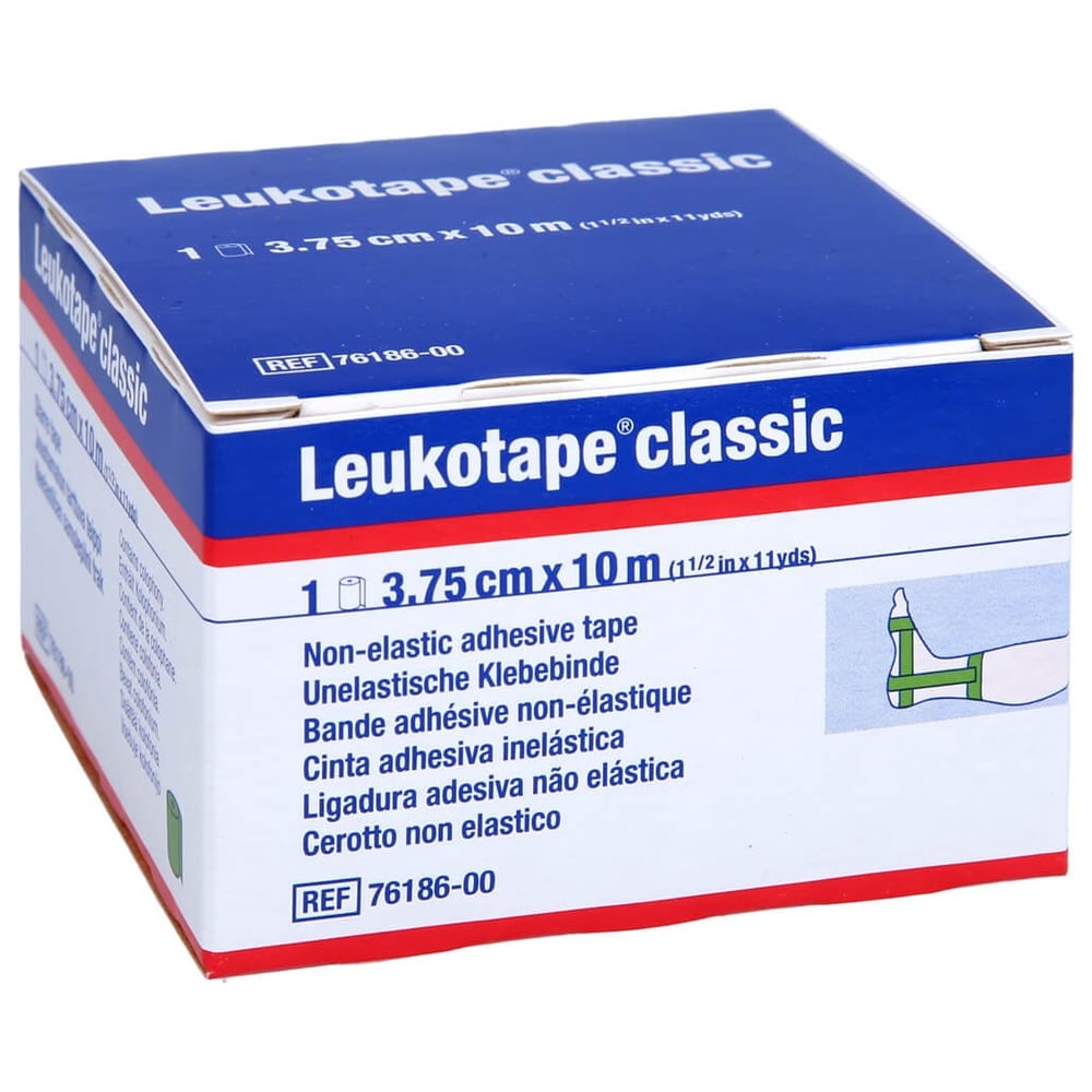 Leukotape Classic 3.75cmx10m grün Rolle