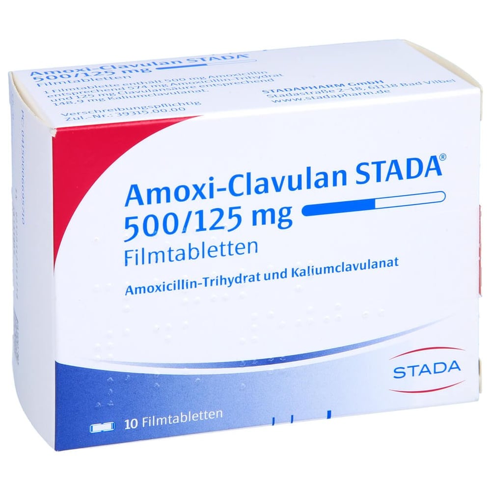 Amoxi-Clavulan STADA 500/125 mg