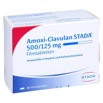 Amoxi-Clavulan STADA 500/125 mg