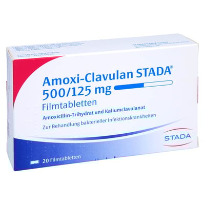 Amoxi-Clavulan STADA 500/125 mg