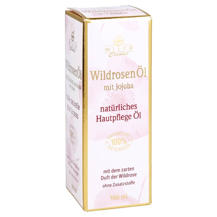 Wildrosen Öl 100% naturrein mit Jojoba