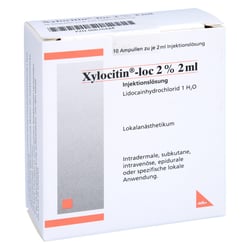Xylocitin-loc 2 % 2 ml Injektionslösung in AMP