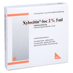 Xylocitin-loc 2 % 5 ml Injektionslösung in AMP
