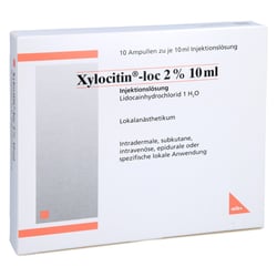 Xylocitin-loc 2 % 10 ml Injektionslösung in AMP
