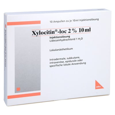 Xylocitin-loc 2 % 10 ml Injektionslösung in AMP Produktbild 1