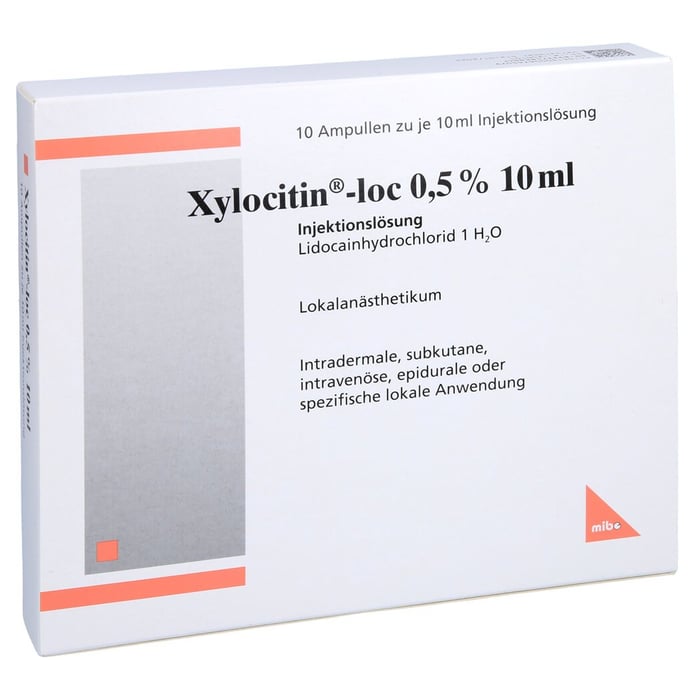 Xylocitin-loc 0.5% 10ml Injektionslösung in AMP