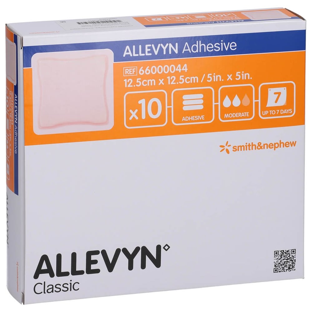 Allevyn Adhesive 12,5x12,5 cm haftende Wundauflage