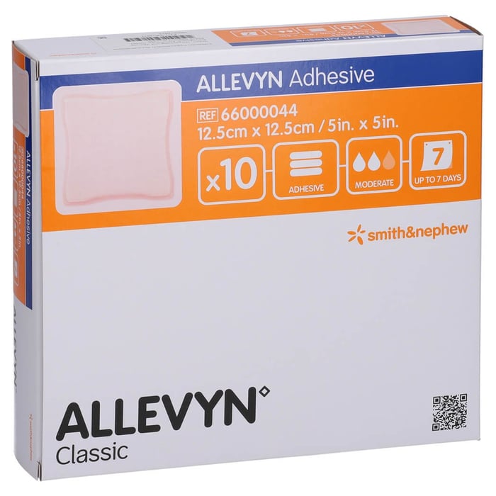 Allevyn Adhesive 12,5x12,5 cm haftende Wundauflage