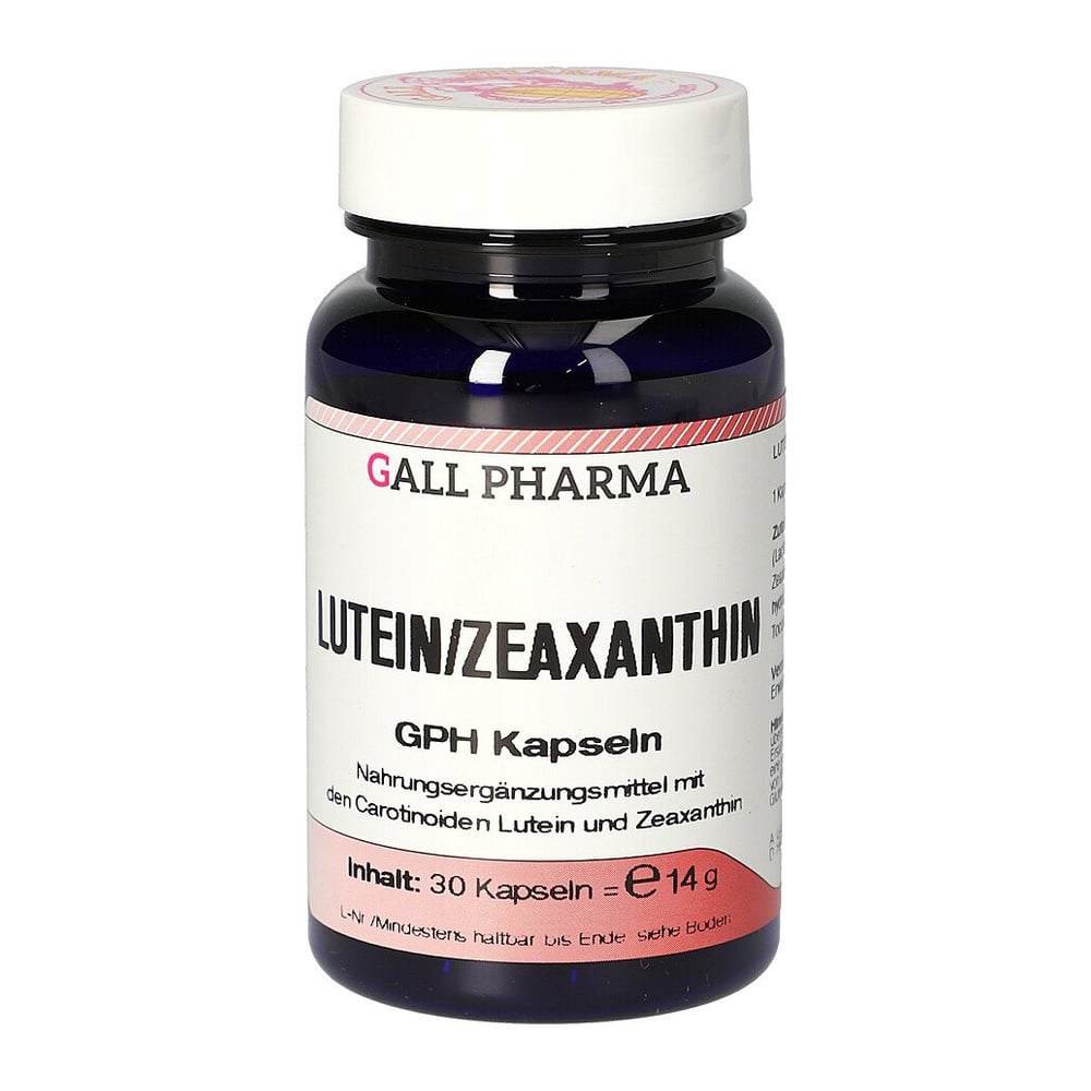 Lutein Zeaxanthin Gph Kapseln