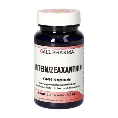 Lutein Zeaxanthin Gph Kapseln